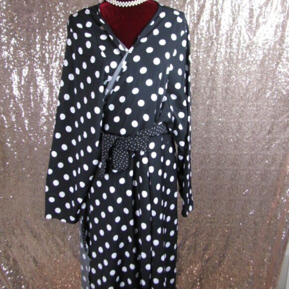 NWT BloomChic polka dot wrap dress 28 / 5X - Picture 5 of 12